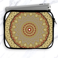 Mandala Art Ornament Pattern Apple Ipad 2/3/4 Zipper Cases by Nexatart