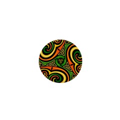 Celtic Celts Circle Color Colors 1  Mini Buttons by Nexatart