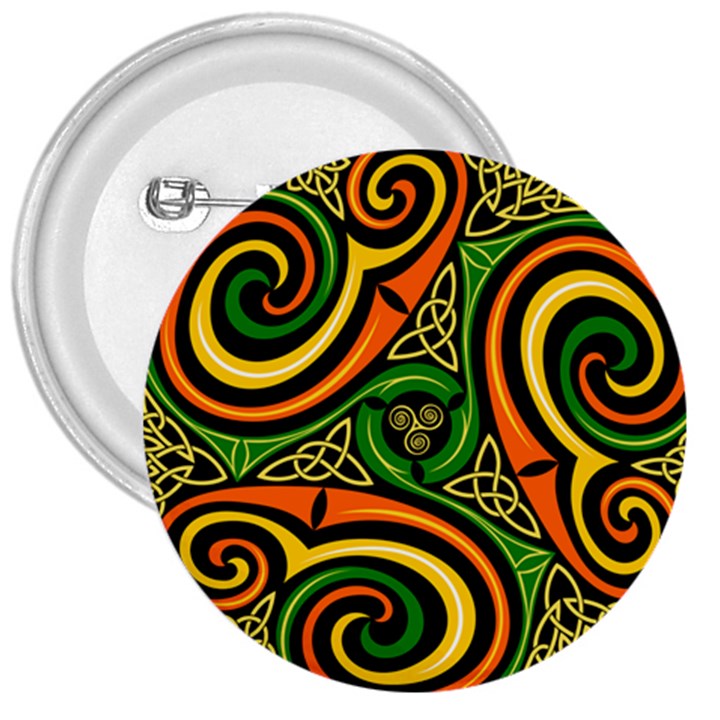 Celtic Celts Circle Color Colors 3  Buttons