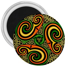 Celtic Celts Circle Color Colors 3  Magnets