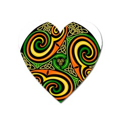 Celtic Celts Circle Color Colors Heart Magnet