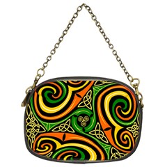 Celtic Celts Circle Color Colors Chain Purses (One Side) 