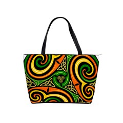 Celtic Celts Circle Color Colors Shoulder Handbags by Nexatart