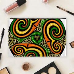 Celtic Celts Circle Color Colors Cosmetic Bag (large)  by Nexatart