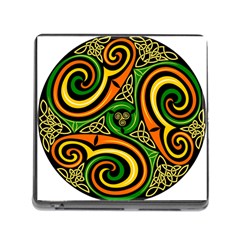 Celtic Celts Circle Color Colors Memory Card Reader (square)