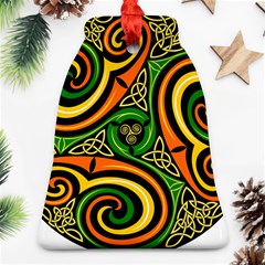 Celtic Celts Circle Color Colors Bell Ornament (two Sides) by Nexatart