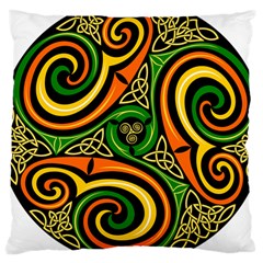 Celtic Celts Circle Color Colors Large Cushion Case (One Side)