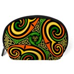 Celtic Celts Circle Color Colors Accessory Pouches (Large)  Back