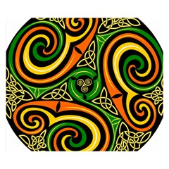 Celtic Celts Circle Color Colors Double Sided Flano Blanket (Small) 