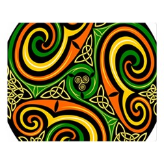 Celtic Celts Circle Color Colors Double Sided Flano Blanket (large)  by Nexatart