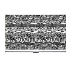 Ethno Seamless Pattern Business Card Holders by Nexatart