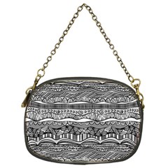 Ethno Seamless Pattern Chain Purses (one Side)  by Nexatart