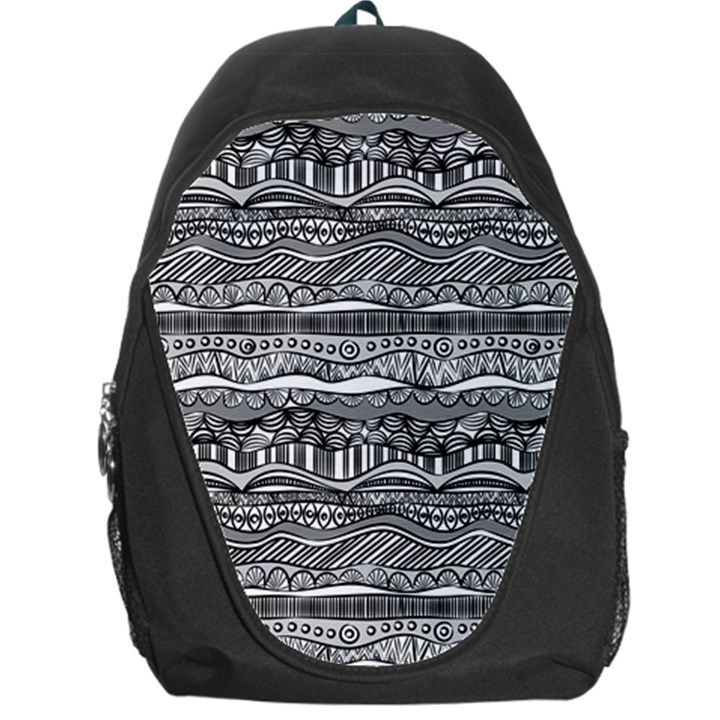 Ethno Seamless Pattern Backpack Bag