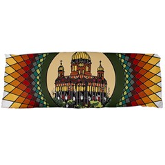 Building Mandala Palace Body Pillow Case (dakimakura) by Nexatart