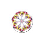 Colorful Chromatic Psychedelic Golf Ball Marker (4 pack) Front