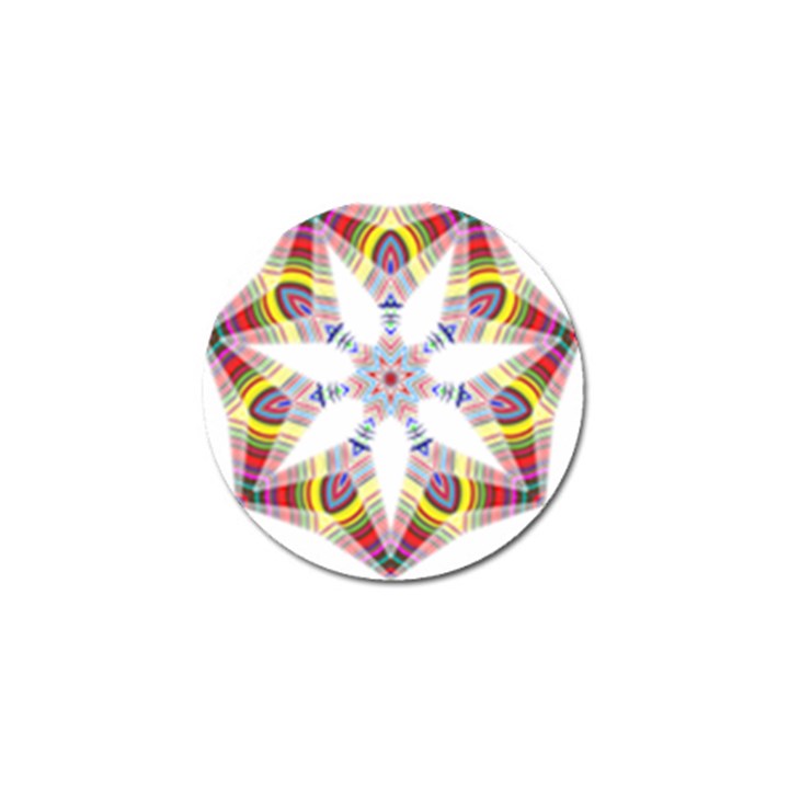 Colorful Chromatic Psychedelic Golf Ball Marker (4 pack)