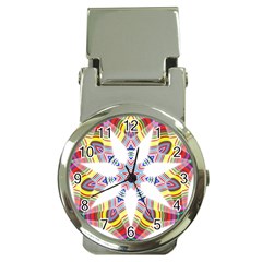 Colorful Chromatic Psychedelic Money Clip Watches