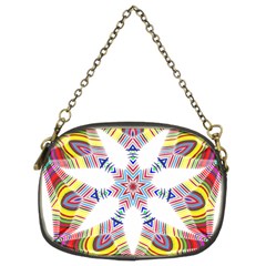 Colorful Chromatic Psychedelic Chain Purses (two Sides)  by Nexatart