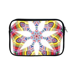 Colorful Chromatic Psychedelic Apple Ipad Mini Zipper Cases by Nexatart