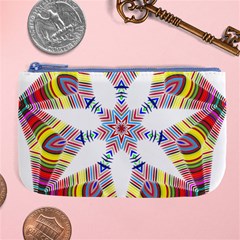 Colorful Chromatic Psychedelic Large Coin Purse