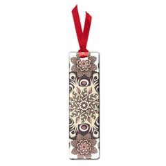 Mandala Pattern Round Brown Floral Small Book Marks by Nexatart