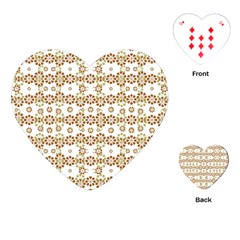 Multicolor Graphic Pattern Playing Cards (heart)  by dflcprints