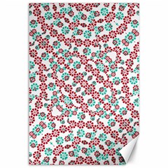 Multicolor Graphic Pattern Canvas 12  X 18   by dflcprints