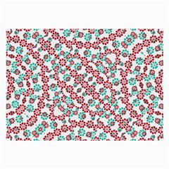 Multicolor Graphic Pattern Large Glasses Cloth (2-side) by dflcprints