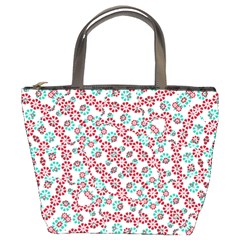 Multicolor Graphic Pattern Bucket Bags by dflcprints