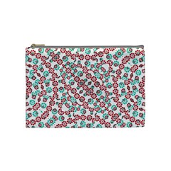 Multicolor Graphic Pattern Cosmetic Bag (medium)  by dflcprints