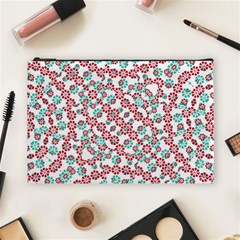 Multicolor Graphic Pattern Cosmetic Bag (large)  by dflcprints