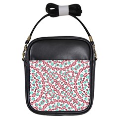 Multicolor Graphic Pattern Girls Sling Bags by dflcprints