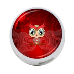 Cute Colorful  Owl, Mandala Design 4-port Usb Hub (one Side) by FantasyWorld7