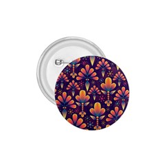 Floral Abstract Purple Pattern 1 75  Buttons by paulaoliveiradesign