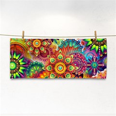 Colorful Abstract Pattern Kaleidoscope Cosmetic Storage Cases by paulaoliveiradesign