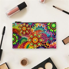 Colorful Abstract Pattern Kaleidoscope Cosmetic Bag (small) 