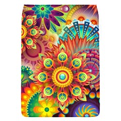 Colorful Abstract Pattern Kaleidoscope Flap Covers (s)  by paulaoliveiradesign