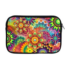 Colorful Abstract Pattern Kaleidoscope Apple Macbook Pro 17  Zipper Case