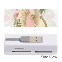 Vintage Floral Illustration Memory Card Reader (stick)  by paulaoliveiradesign