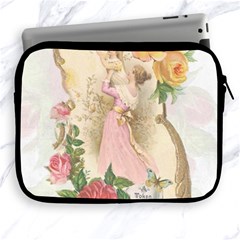 Vintage Floral Illustration Apple Ipad 2/3/4 Zipper Cases by paulaoliveiradesign