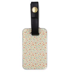 Colorful Pink Floral Cute Pattern Luggage Tags (one Side)  by paulaoliveiradesign