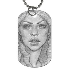 Dreaded Princess  Dog Tag (one Side)