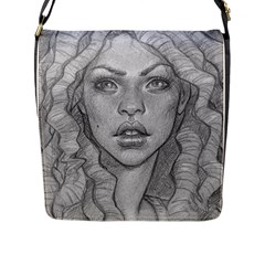 Dreaded Princess  Flap Messenger Bag (l)  by shawnstestimony