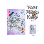 Funny, Cute Frog With Waterlily And Leaves Playing Cards 54 (Mini)  Front - DiamondJ