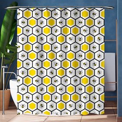 Bee Pattern Shower Curtain 60  X 72  (medium) 