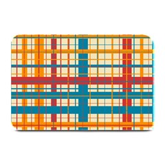 Plaid Pattern Plate Mats by linceazul