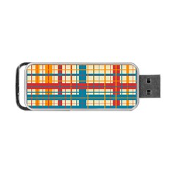 Plaid Pattern Portable Usb Flash (two Sides) by linceazul