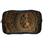 Steampunk, Awesoeme Clock, Rusty Metal Toiletries Bags 2-Side Back