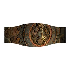 Steampunk, Awesoeme Clock, Rusty Metal Stretchable Headband by FantasyWorld7