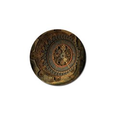 Steampunk, Awesoeme Clock, Rusty Metal Golf Ball Marker (10 Pack) by FantasyWorld7